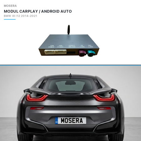 CarPlay / Android Auto - Wireless CarPlay & Android Auto module BMW i8 I12 2018-2021 EVO | MOSERA