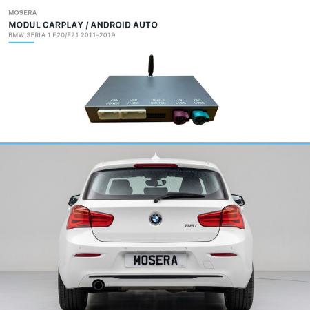 CarPlay / Android Auto - Wireless CarPlay & Android Auto module BMW Seria 1 F20/F21 LCI 2016-2019 EVO | MOSERA