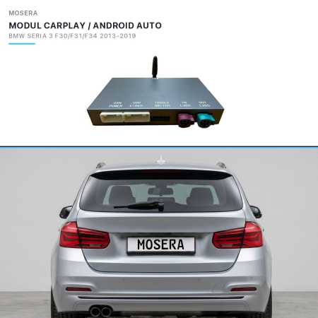 CarPlay / Android Auto - Wireless CarPlay & Android Auto module BMW Seria 3 F30/F31 2016-2019 EVO | MOSERA