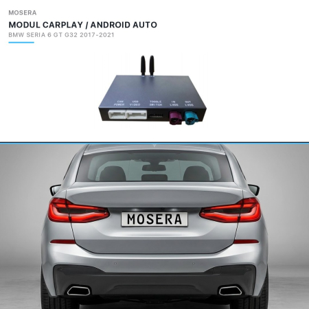 CarPlay / Android Auto - Wireless CarPlay & Android Auto module BMW Seria 6 GT G32 2017-2021 EVO | MOSERA
