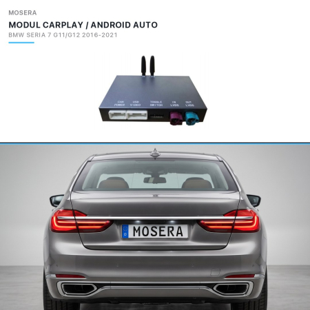 CarPlay / Android Auto - Wireless CarPlay & Android Auto module BMW Seria 7 G11/G12 2016-2021 EVO | MOSERA