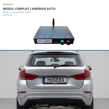 CarPlay / Android Auto - Modul CarPlay wireless & Android Auto BMW X1 E84 2009-2015 CIC | MOSERA