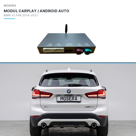 CarPlay / Android Auto - Wireless CarPlay & Android Auto module BMW X1 F48 LCI 2016-2021 EVO | MOSERA