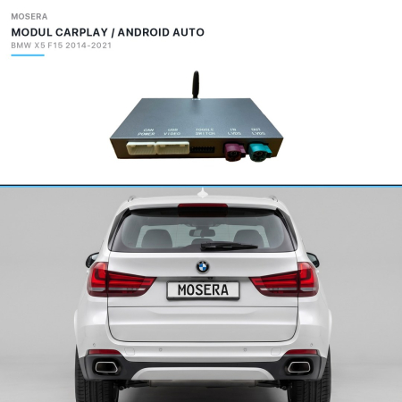 CarPlay / Android Auto - Wireless CarPlay & Android Auto module BMW X5 F15 LCI 2016-2021 EVO | MOSERA