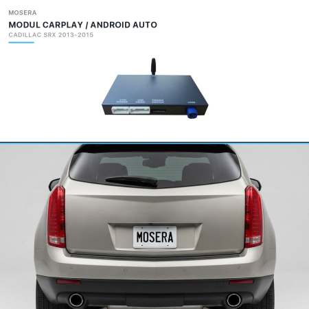 CarPlay / Android Auto - Wireless CarPlay & Android Auto module Cadillac SRX 2013-2015 CUE 8" | MOSERA
