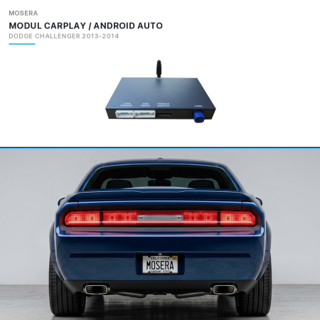 CarPlay / Android Auto - Wireless CarPlay & Android Auto module Dodge Challenger 2013-2014 Uconnect 8.4" | MOSERA