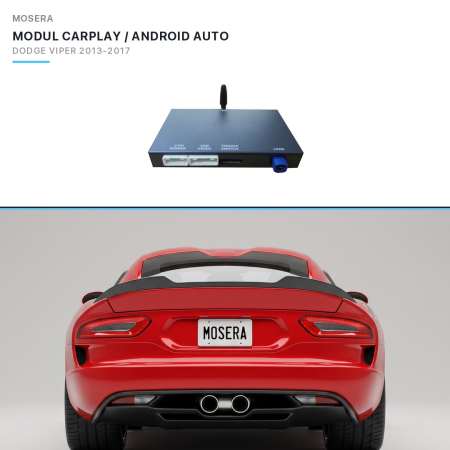 CarPlay / Android Auto - Wireless CarPlay & Android Auto module Dodge Viper 2013-2017 Uconnect 8.4" | MOSERA
