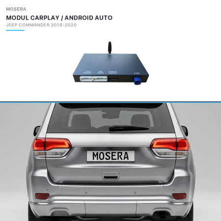 CarPlay / Android Auto - Wireless CarPlay & Android Auto module Jeep Commander 2018-2020 Uconnect 8.4" | MOSERA