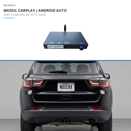 CarPlay / Android Auto - Wireless CarPlay & Android Auto module Jeep Compass MP 2017-2020 Uconnect 8.4" | MOSERA