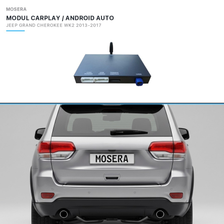 CarPlay / Android Auto - Wireless CarPlay & Android Auto module Jeep Grand Cherokee WK2 2013-2017 Uconnect 8.4" | MOSERA