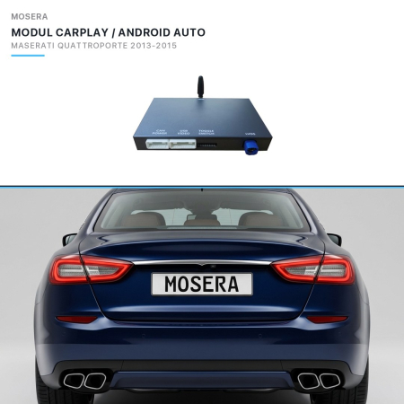 CarPlay / Android Auto - Wireless CarPlay & Android Auto module Maserati Quattroporte 2013-2015 Uconnect 8.4" | MOSERA