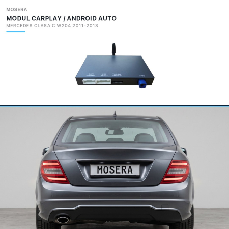 CarPlay / Android Auto - Wireless CarPlay & Android Auto module Mercedes-Benz C-Class W204 facelift 2011-2013 NTG4.5 | MOSERA