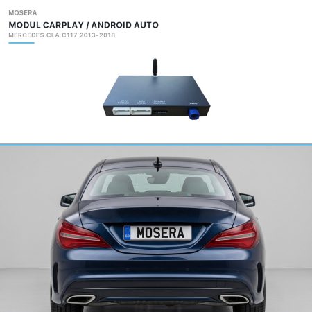 CarPlay / Android Auto - Wireless CarPlay & Android Auto module Mercedes-Benz CLA C117 2013-2014 NTG4.5 | MOSERA