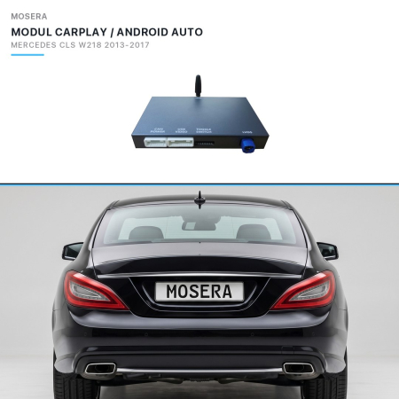 CarPlay / Android Auto - Wireless CarPlay & Android Auto module Mercedes-Benz CLS W218 2013-2014 NTG4.5 | MOSERA