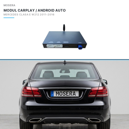 CarPlay / Android Auto - Wireless CarPlay & Android Auto module Mercedes-Benz E-Class W212 2011-2014 NTG4.5 | MOSERA