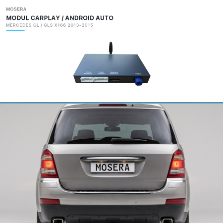CarPlay / Android Auto - Wireless CarPlay & Android Auto module Mercedes-Benz GL/GLS X166 2013-2015 NTG4.5 | MOSERA