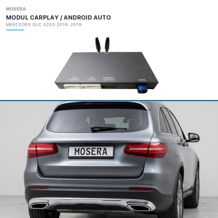 CarPlay / Android Auto - Wireless CarPlay & Android Auto module Mercedes-Benz GLC X253 2016-2019 NTG5.0 | MOSERA