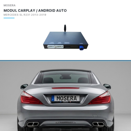 CarPlay / Android Auto - Wireless CarPlay & Android Auto module Mercedes-Benz SL R231 2013-2015 NTG4.5 | MOSERA