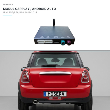 CarPlay / Android Auto - Modul CarPlay wireless & Android Auto Mini Mini (R55/R56/R57/R60/R61) 2011-2014 CIC | MOSERA
