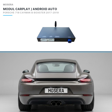 CarPlay / Android Auto - Modul CarPlay wireless & Android Auto Porsche 718 Cayman / Boxster 2017-2018 PCM 4.0 / MIB | MOSERA