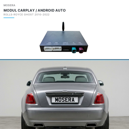 CarPlay / Android Auto - Modul CarPlay wireless & Android Auto Rolls-Royce Ghost 2010-2014 CIC | MOSERA