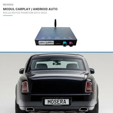 CarPlay / Android Auto - Modul CarPlay wireless & Android Auto Rolls-Royce Phantom 2013-2016 CIC | MOSERA