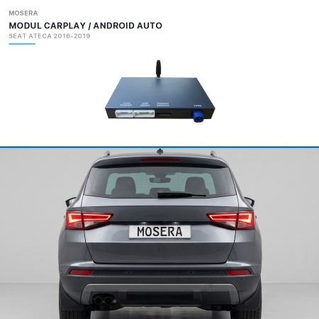 CarPlay / Android Auto - Wireless CarPlay & Android Auto module Seat Ateca 2016-2019 MIB2 | MOSERA