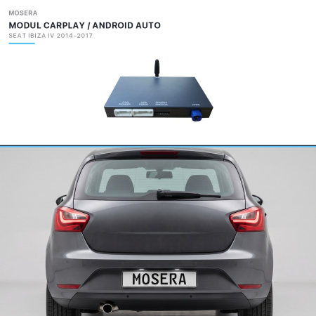 CarPlay / Android Auto - Wireless CarPlay & Android Auto module Seat Ibiza IV 2014-2017 MIB | MOSERA