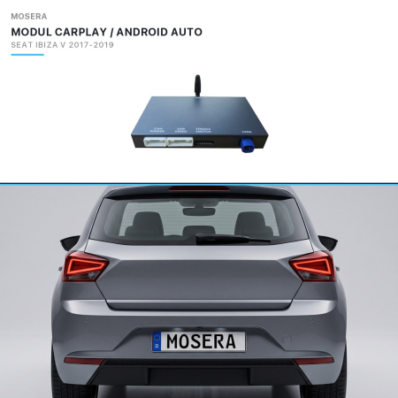 CarPlay / Android Auto - Wireless CarPlay & Android Auto module Seat Ibiza V 2017-2019 MIB2 | MOSERA