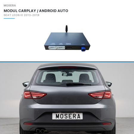 CarPlay / Android Auto - Modul CarPlay wireless & Android Auto Seat Leon III 2013-2019 MIB / MIB2 | MOSERA