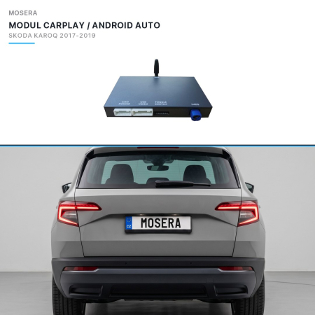CarPlay / Android Auto - Modul CarPlay wireless & Android Auto Skoda Karoq 2017-2019 MIB2 | MOSERA