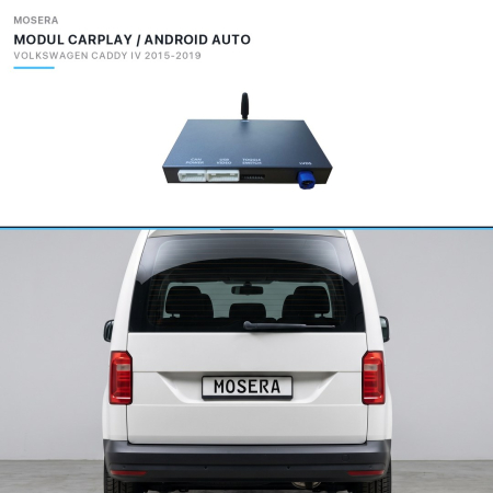 CarPlay / Android Auto Volkswagen - Modul CarPlay wireless & Android Auto Volkswagen Caddy IV 2015-2019 MIB | MOSERA