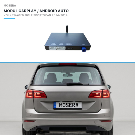 CarPlay / Android Auto Volkswagen - Modul CarPlay wireless & Android Auto Volkswagen Golf Sportsvan 2014-2019 MIB / MIB2 | MOSERA