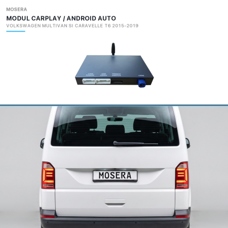 CarPlay / Android Auto Volkswagen - Modul CarPlay wireless & Android Auto Volkswagen Multivan / Caravelle T6 2015-2019 MIB | MOSERA