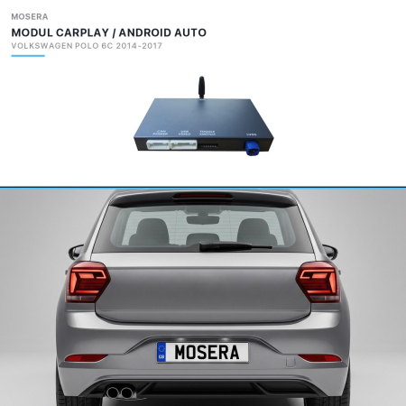 CarPlay / Android Auto Volkswagen - Modul CarPlay wireless & Android Auto Volkswagen Polo 6C 2014-2017 MIB | MOSERA