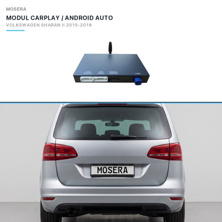 CarPlay / Android Auto Volkswagen - Modul CarPlay wireless & Android Auto Volkswagen Sharan II 2015-2019 MIB | MOSERA