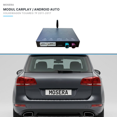 CarPlay / Android Auto - Wireless CarPlay & Android Auto module Volkswagen Touareg 7P 2011-2017 RNS 850 / 3G | MOSERA