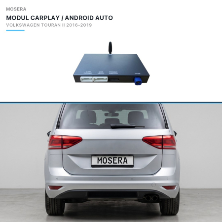 CarPlay / Android Auto Volkswagen - Modul CarPlay wireless & Android Auto Volkswagen Touran II 2016-2019 MIB2 | MOSERA