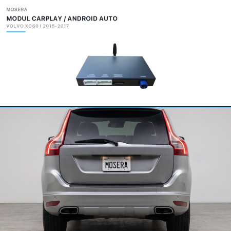 CarPlay / Android Auto - Wireless CarPlay & Android Auto module Volvo XC60 I facelift 2015-2017 Sensus 7" | MOSERA