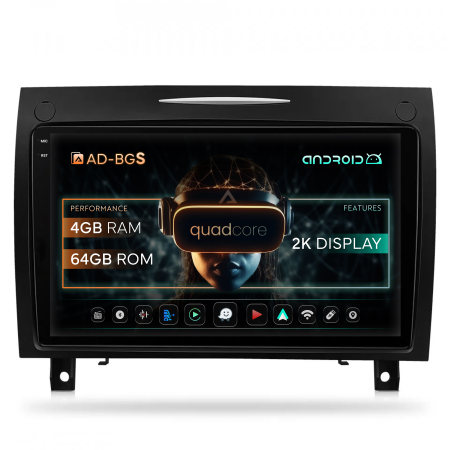 SLK R171 2004-2010 - Navigatie Carplay Benz SLK (2006-2010), 4GB | AutoDrop.ro