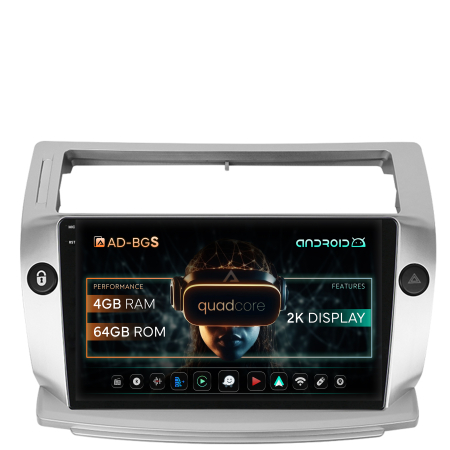 C4 2004-2010 - Carplay Carpad Android OS Citroen C4 | AutoDrop.ro