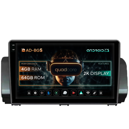 Logan 2021 - >> - Navigatie Carplay Android OS Dacia 9" 4GB | AutoDrop.ro