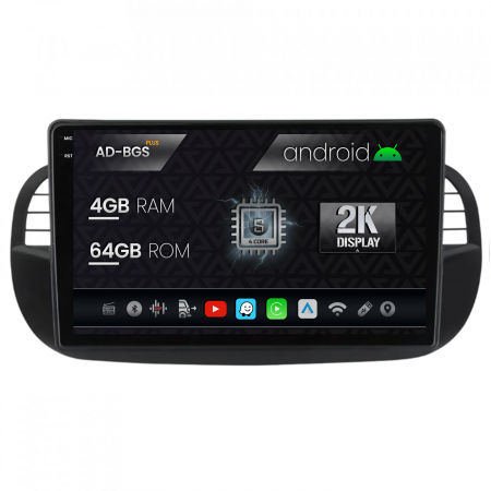 500 (2007-2014) - Navigatie Fiat 500 2007-2014 4GB AD-BGS | AutoDrop.ro