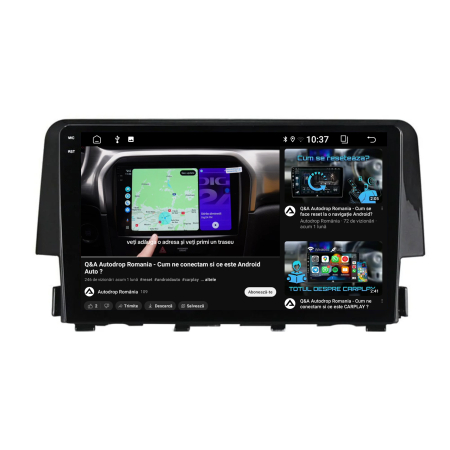 Carplay Android OS Honda Civic X | AutoDrop.ro [8]