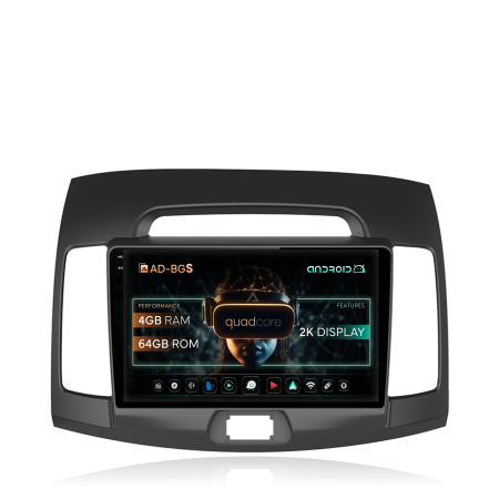 Elantra 2000-2012 - Carplay Android Hyundai Elantra 2007+ 2+34GB | AutoDrop.ro