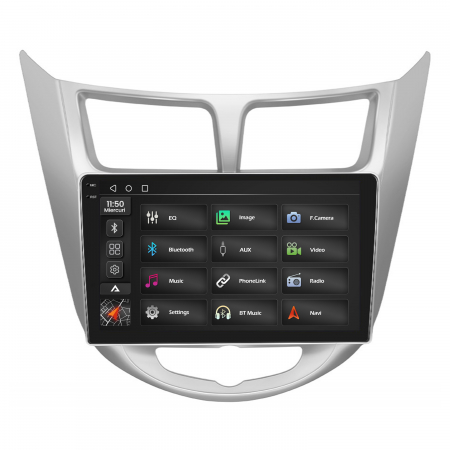 Carplay Android Hyundai Accent (2011-2016) 2+34GB | AutoDrop.ro [2]