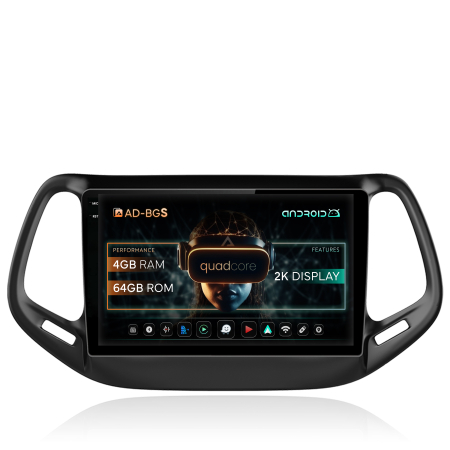 Compass 2017 - >> - Navigatie Carplay Jeep Compass 2016+ 4GB | AutoDrop.ro