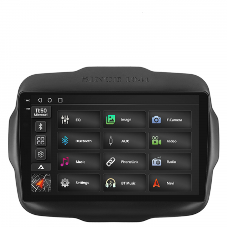 Navigatie Carplay Jeep Renegade 2014-2018 4GB | AutoDrop.ro [2]