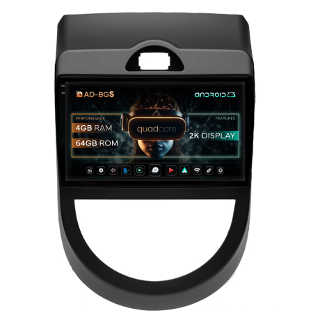 Soul 2009-2013 - Navigatie Carplay Kia Soul (2009-2013) 4GB | AutoDrop.ro