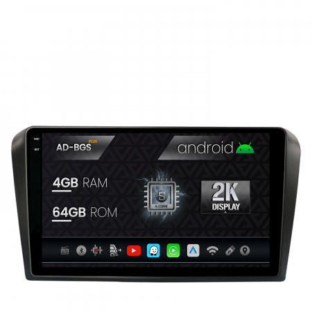 Mazda 3 2003-2009 - Navigatie Carplay Android OS Mazda 3 03-09 | AutoDrop.ro